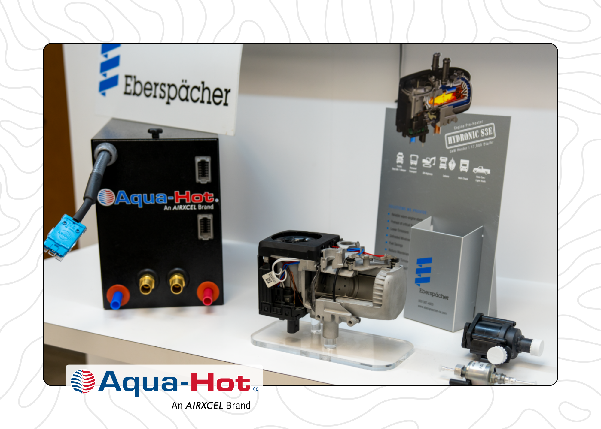 Aqua-Hot Heating Systems, LLC®, an Airxcel® brand, has selected Eberspächer Climate Control Systems North America as the supplier of heater technologies for its 175 Hydronic Heating System for Class B vehicles