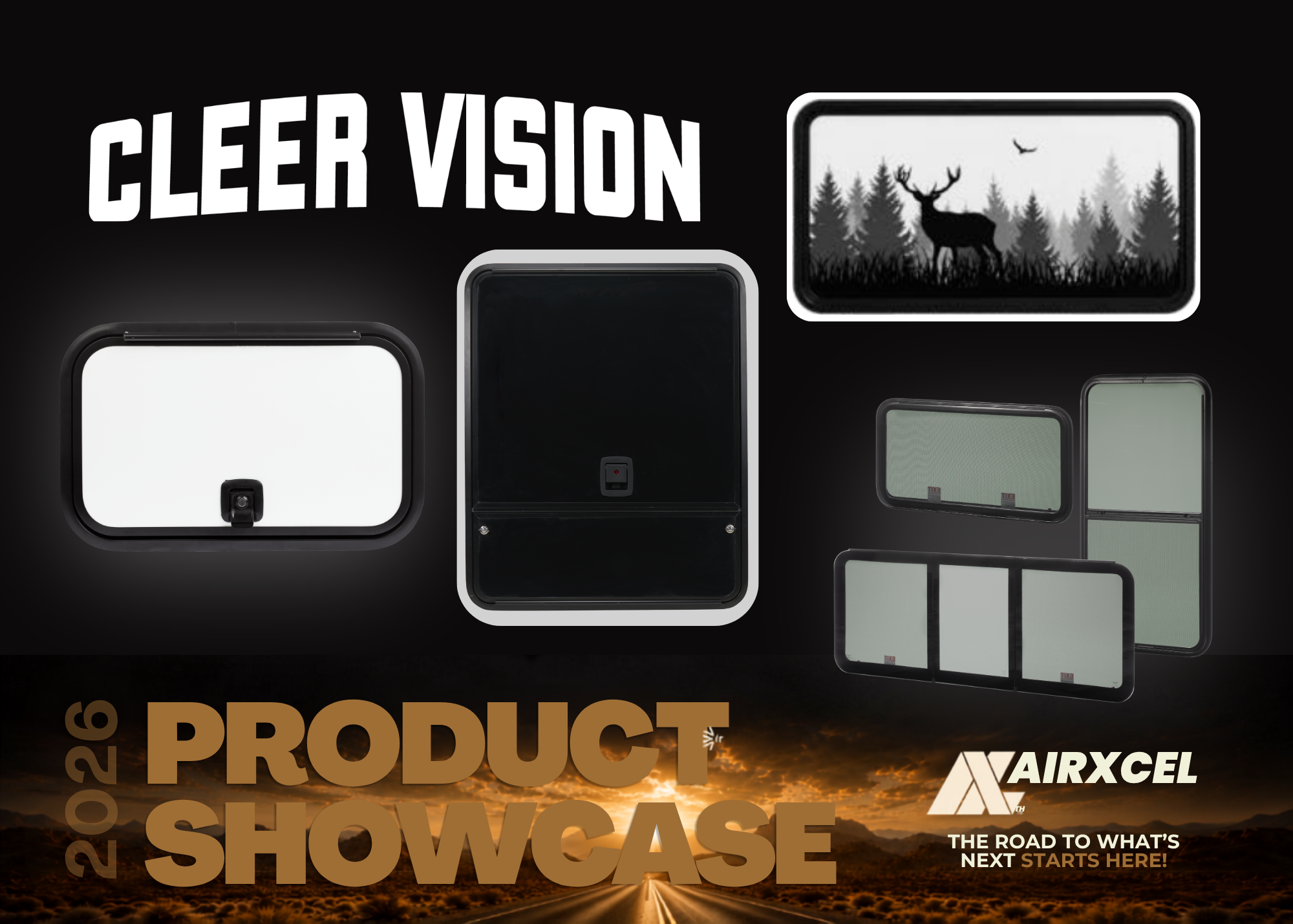 Cleer Vision Highlights New RV Entry Door and Baggage Door Solutions and Previews Next-Generation Window and Glass Technologies