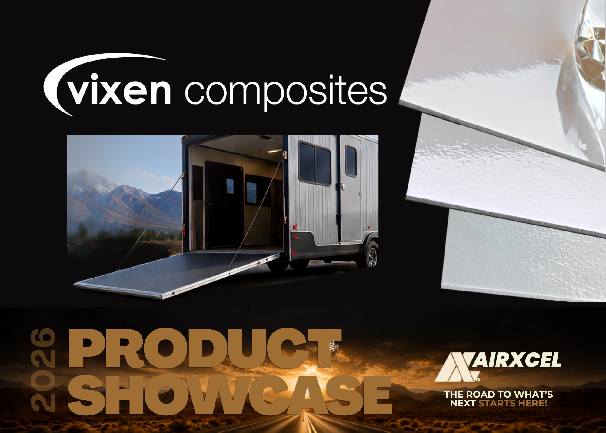 Vixen Composites Unveils Advanced FRP and Composite Solutions at the 2026 Airxcel Product Showcase